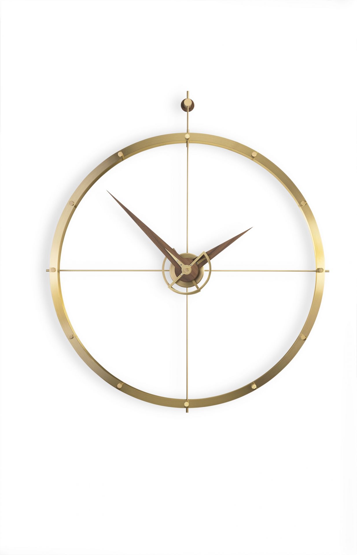 Doble O Premium Gold Uhr Ø70cm Nomon